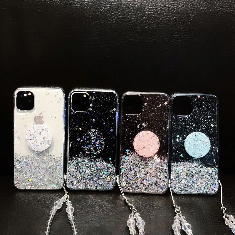 For iPhone 16 Pro Max 15 14 13 12 7 Shockproof Slim Phone Case W/ Stand+Lanyard gallery