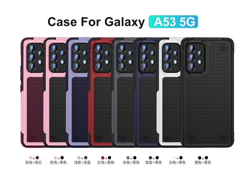 Dustproof Rugged Phone Case Glossy Duty Case For Samsung Galaxy A71 A57 A52 5G gallery
