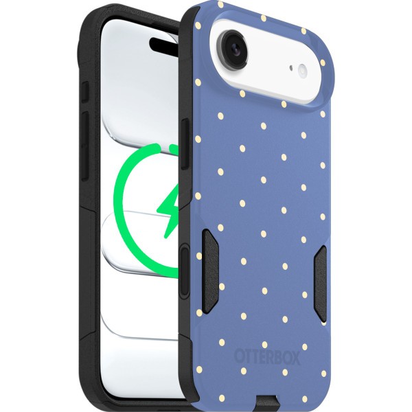 Otterbox Blue Polka Dots Commuter Series Case, iPhone Air