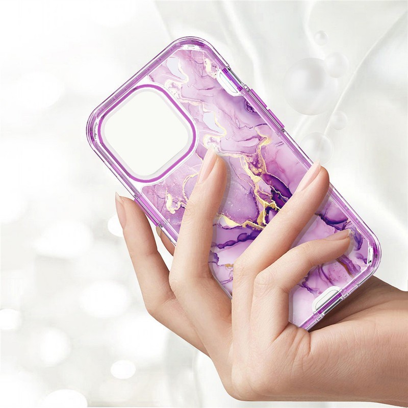 Easy to Install Snug Portable 3in1 Silicone Case Compatible with iPhone 15 16 17 gallery