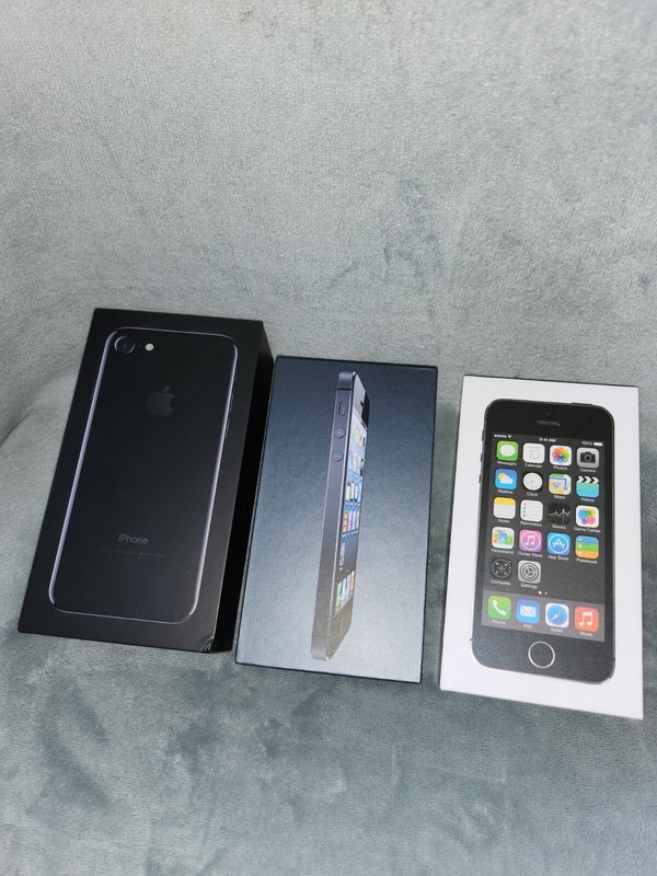 Lot of 3 Empty Box Only for Apple iPhone 7 – iPhone 5