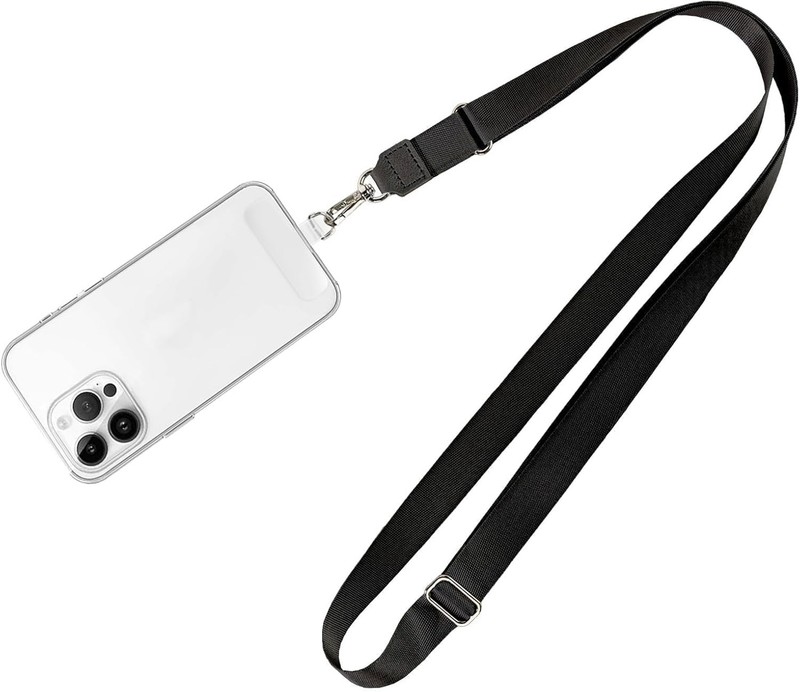 Versatile Phone Lanyard Set - 4 Adjustable Neck Straps with Anti-Theft Features gallery
