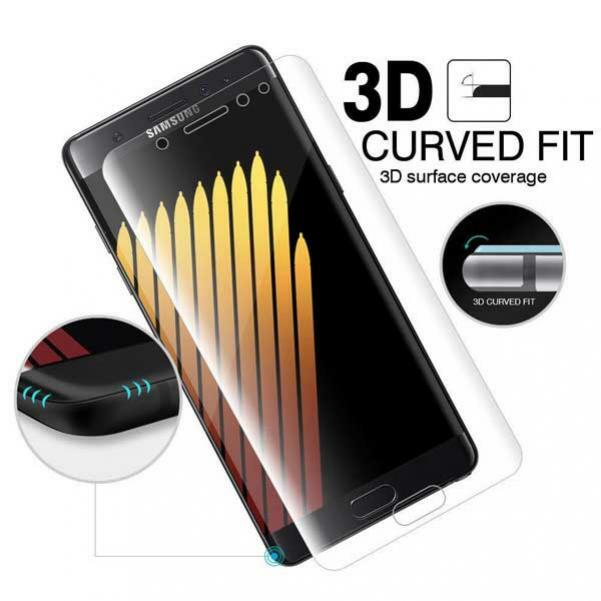 SAMSUNG GALAXY NOTE 7 FE – FULL COVER SCREEN PROTECTOR HD CLEAR LCD FILM CURVED