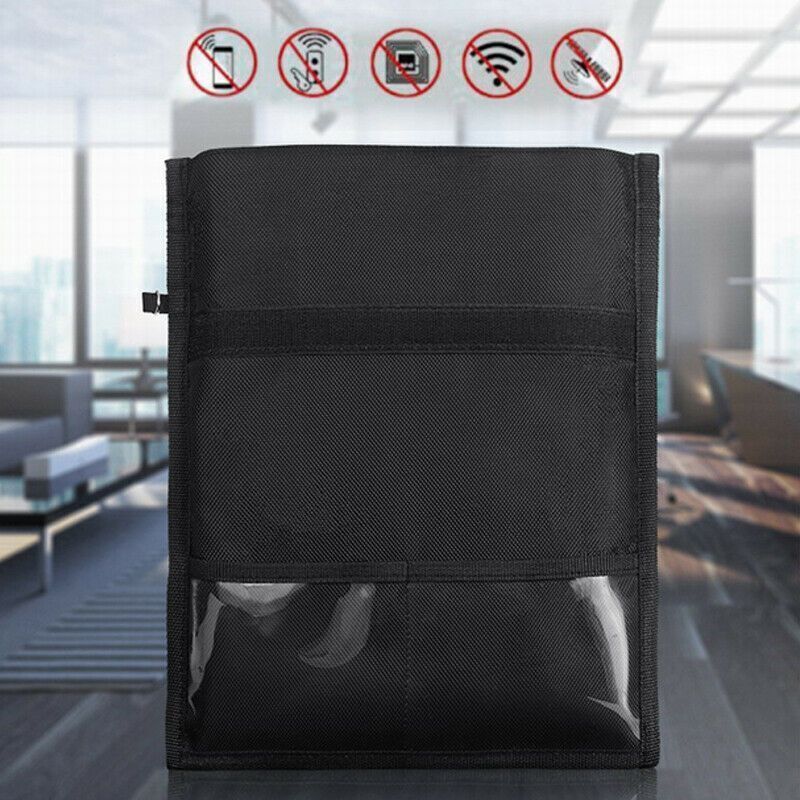 Faraday Mobile Phone Blocker Bag RFID Signal Blocker Shielding Pouch 15"x14" 10" gallery