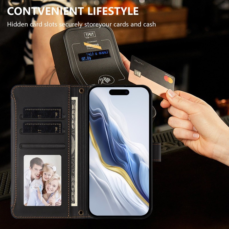 For Samsung Galaxy A17 A16 A15 A14 A13 A12 5G 4G Zipper Wallet Case Card Holder gallery