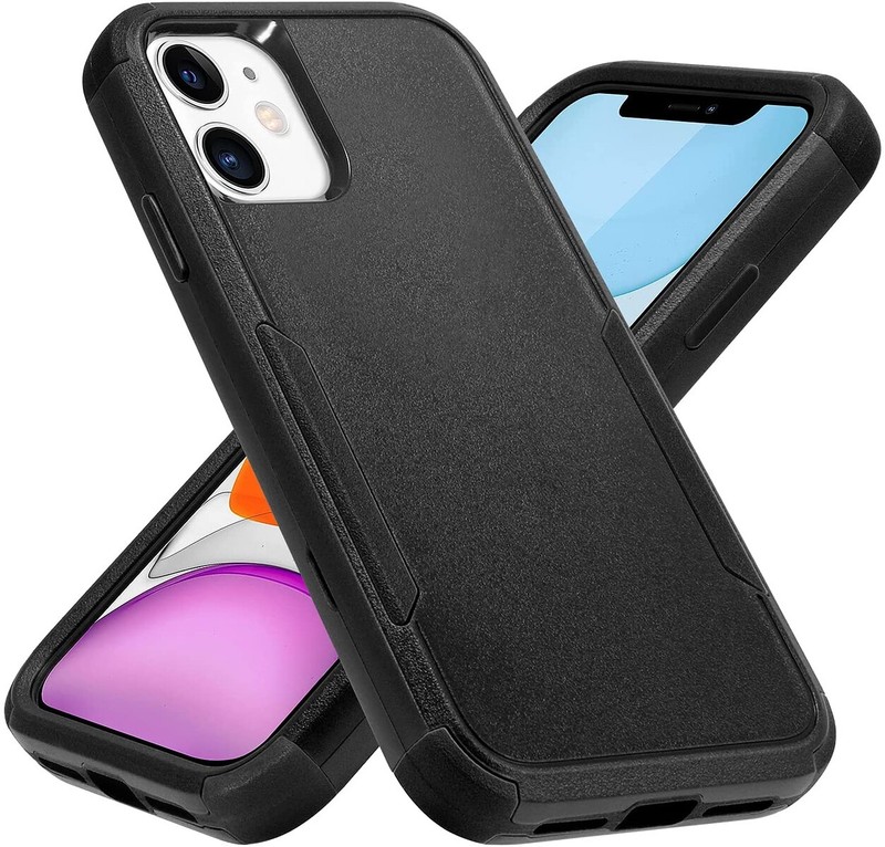 For Google Pixel 8 5G Hybrid Dual Layer Rugged 2in1 TPU + PC Defender Case Cover gallery