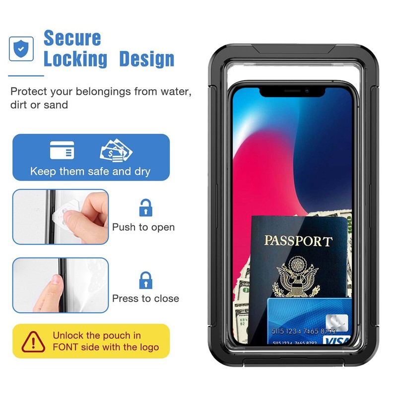 Universal Waterproof Case Cover For iPhone 15 14 13 X/Samsung S24 S23 S22/Google gallery