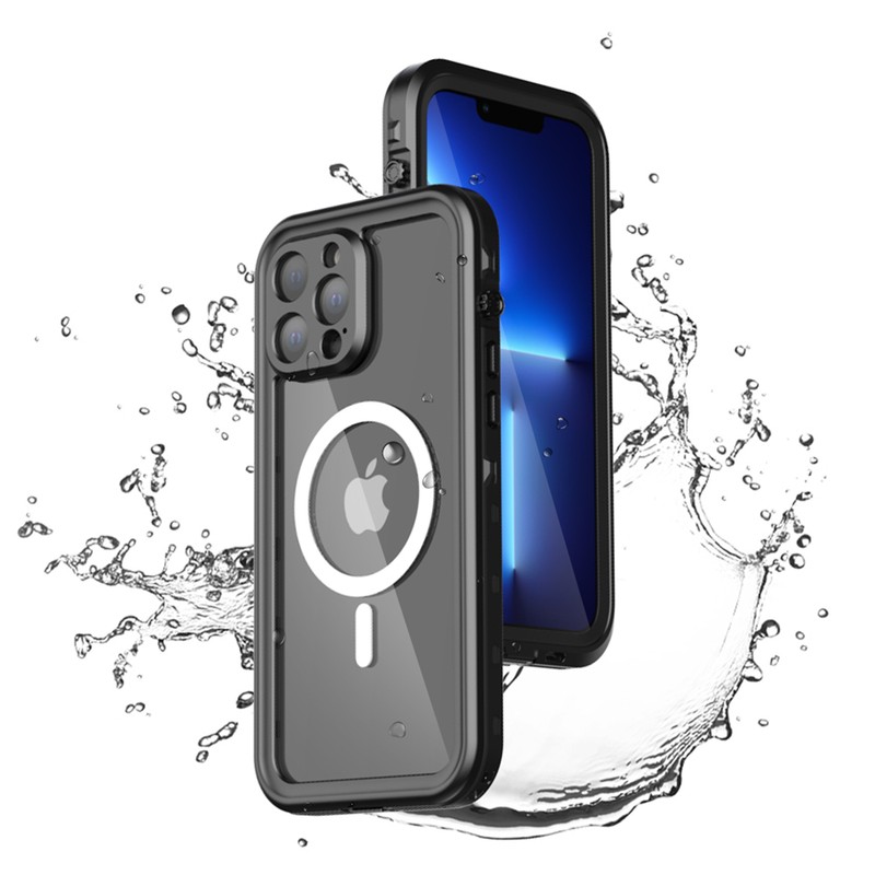IP68 Waterproof Case For iPhone 16 Pro Max 15 14 13 Mag Safe Magnetic Cover