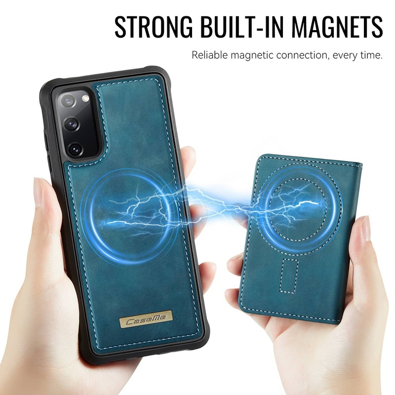 For Samsung Galaxy S25 Edge S24 S23 S22 S21 S20 Wallet Case Magnetic Card Holder gallery