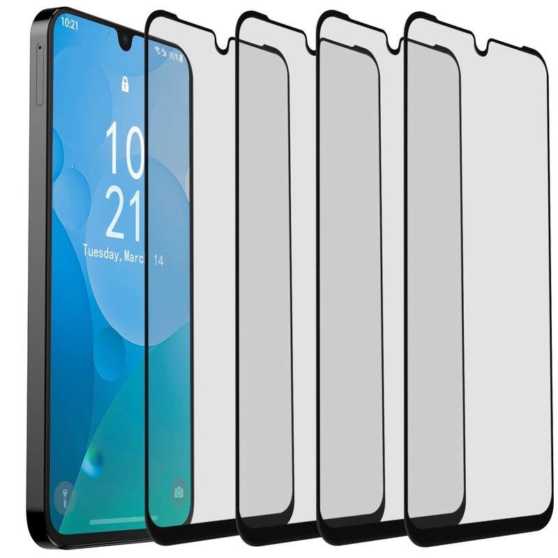 For Samsung Galaxy A17 5G Case Phone Cover w/Kickstand / Glass Screen Protector gallery