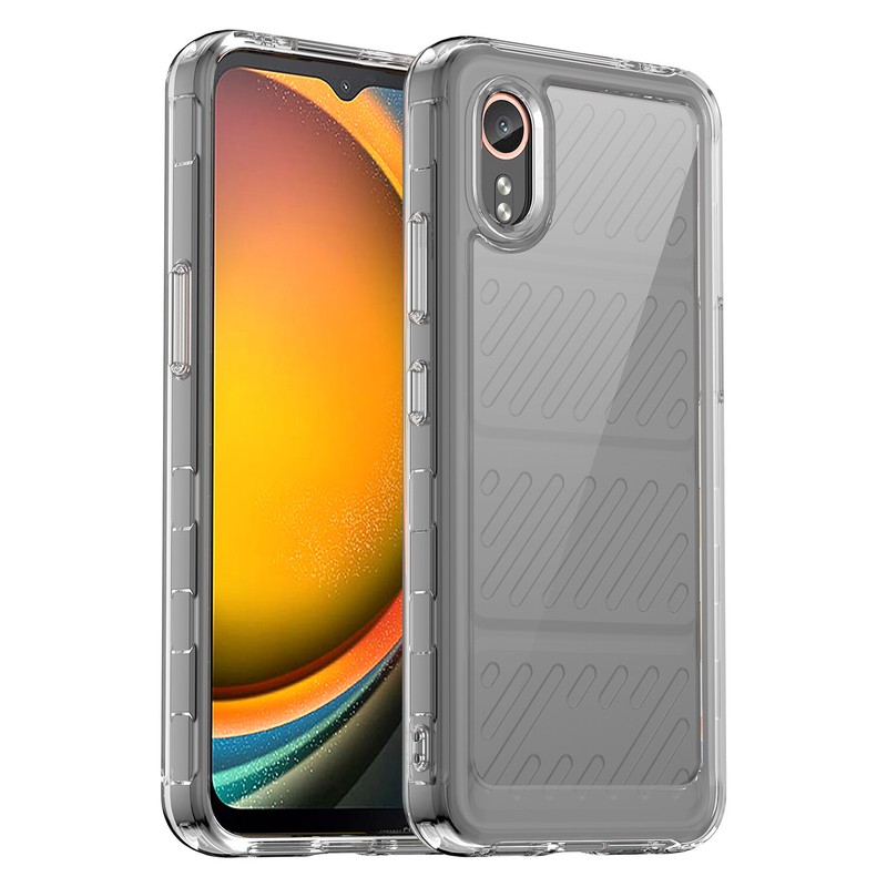 Slim Clear Hard Back TPU Case Cover+Screen Protector For Samsung Galaxy XCover 7