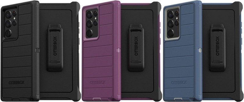 OtterBox Defender Pro Series Case & Holster for Samsung Galaxy S22 Ultra (Only)
