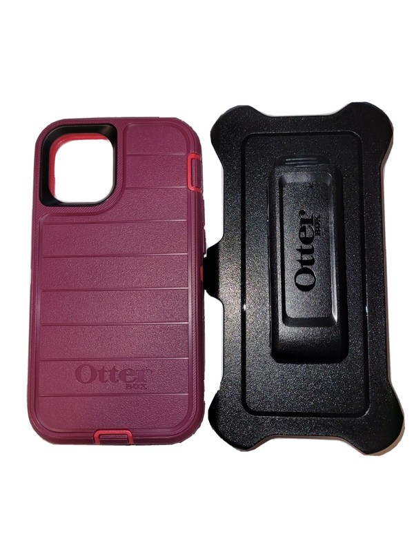 OtterBox Defender Pro Series Rugged Case for iPhone 12 mini - Berry Potion NEW gallery