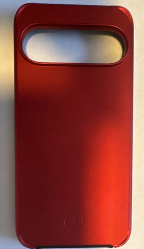 Red & Black Matte Plain Back Case Phone Cover Protective Back Shell