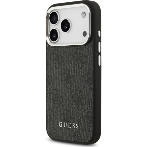 Guess 4G Classic Logo Case with MagSafe for iPhone 17 Pro 6.3" Black gallery