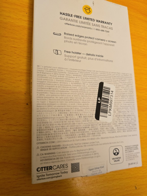 OtterBox Defender Series Pro XT For iPhone 17 Pro Max Magsafe Clear/ Black gallery