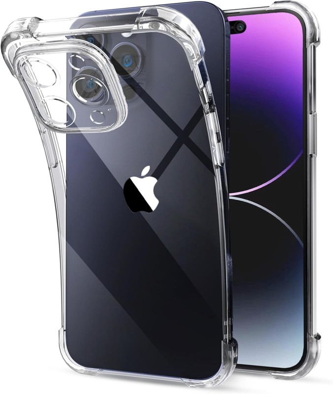 Case for iPhone 11 6.1-Inch Non-Yellowing Shockproof Phone Bumper Cover Clear US