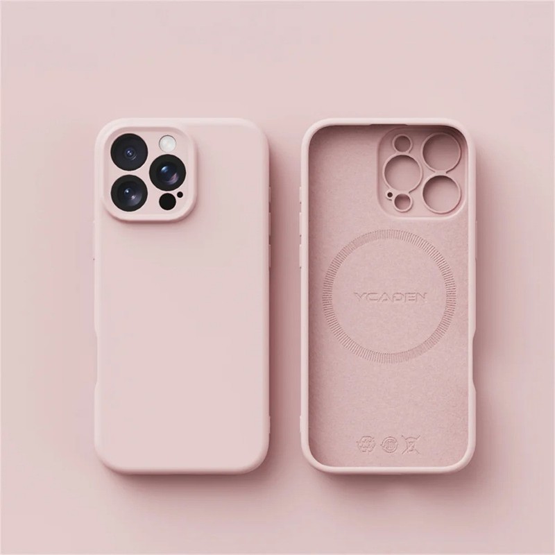 Luxury Liquid Silicone For Magsafe Phone Case For iPhone 17 16 15 14 13 Pro Max gallery