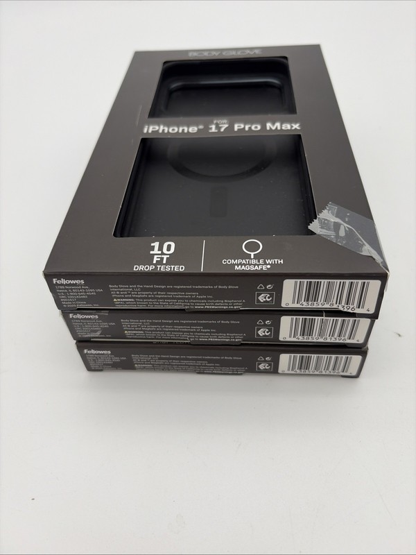 Body glove iPhone 17 Pro Max MagSafe phone case - 10 Ft Drop NEW open Box gallery
