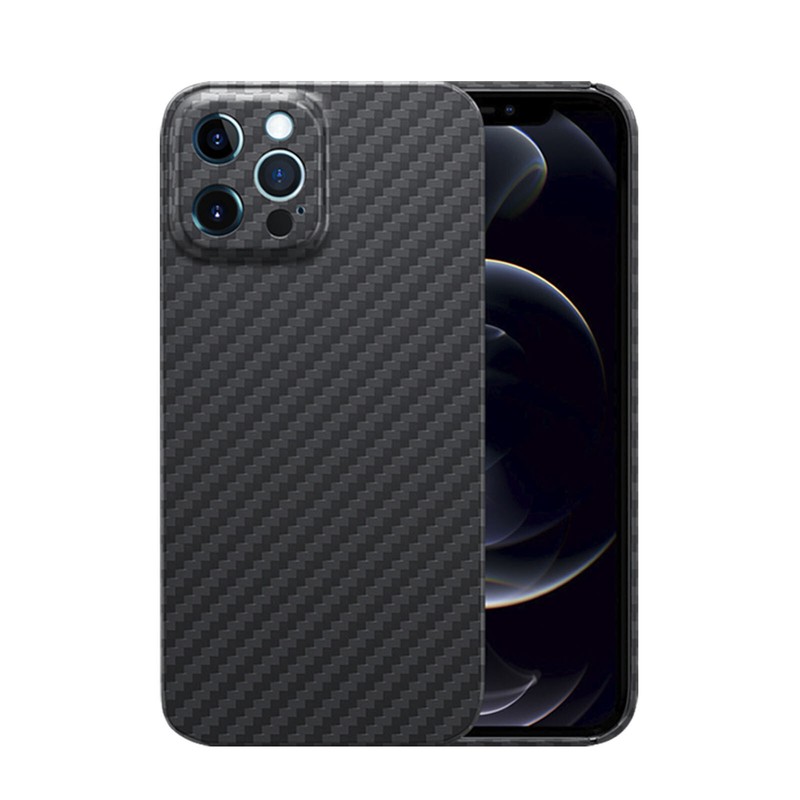 Fr iPhone 16 15 14 13 12 Pro Max Carbon Fiber Case Slim Aramid Fiber Phone Cover