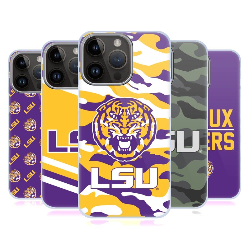 OFFICIAL LOUISIANA STATE UNIVERSITY LSU HARD BACK CASE FOR APPLE iPHONE PHONES