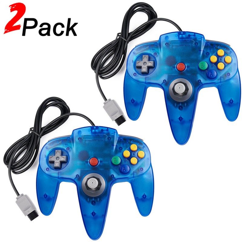 1/2 Classic Wired Controller Joystick for Nintendo 64 N64 Game System US Stock