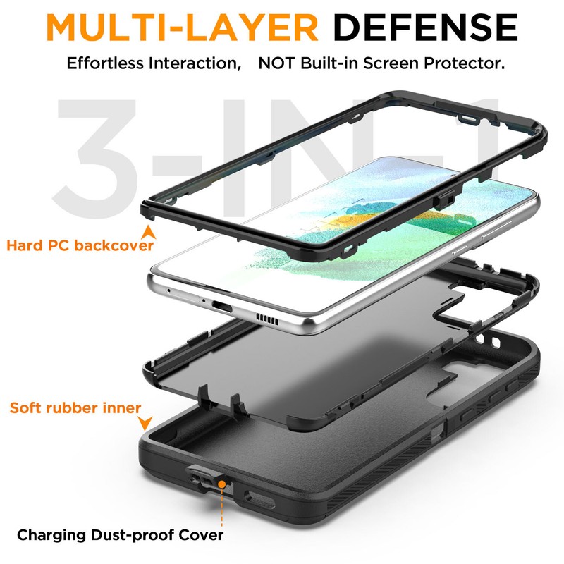 For Samsung Galaxy S21 5G Case Shockproof Heavy Duty Rugged Protective Cover gallery