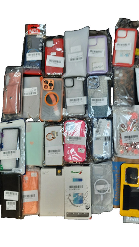 Bulk Lot of 50 Phones Case, Decorted, Solid Colors, Etc. For iPhone and Andriods gallery