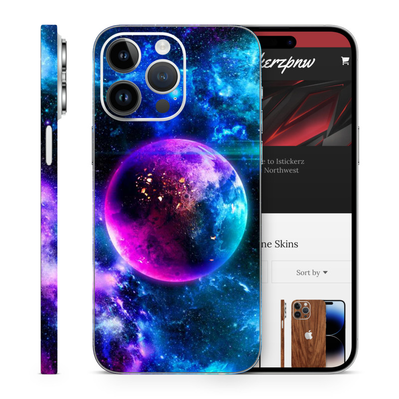 Iphone Vinyl Skin Space