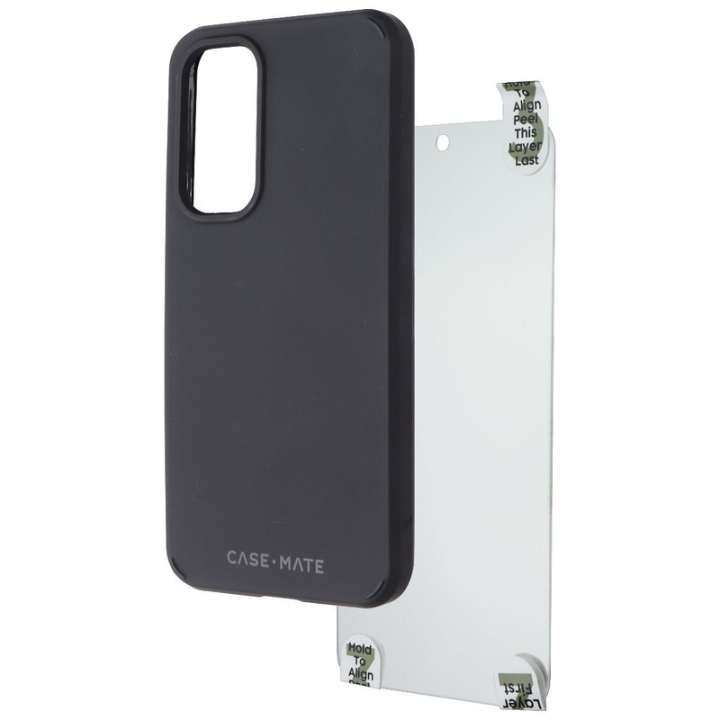 Case-Mate Protection Pack Case & Screen Protector for Galaxy A54 5G – Black