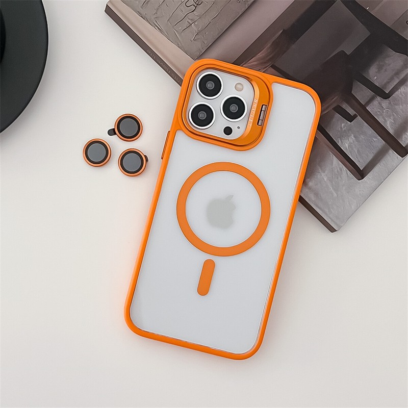Mag Safe Shockproof Case For iPhone 16 Pro 15 116 Pro max 14 13 With Camera Film