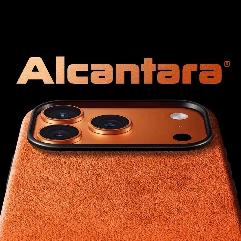 iPhone 17 Pro Max Alcantara Case Genuine - Elegant Premium Case Protective Cover 2026 gallery