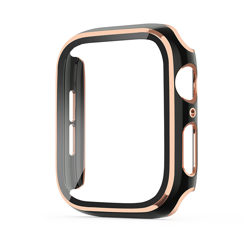 For Apple Watch iWatch Series SE 6 5 4 3 2 1 Case Full Glass Cover 38 40 42 44mm gallery