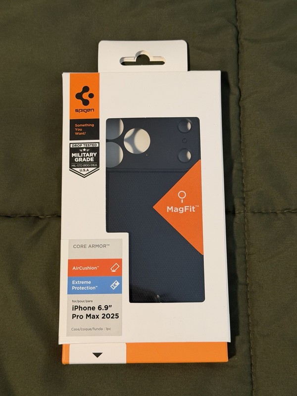 Spigen Core Armor MagFit Case for iPhone 17 Pro Max – Matte Black – Brand New