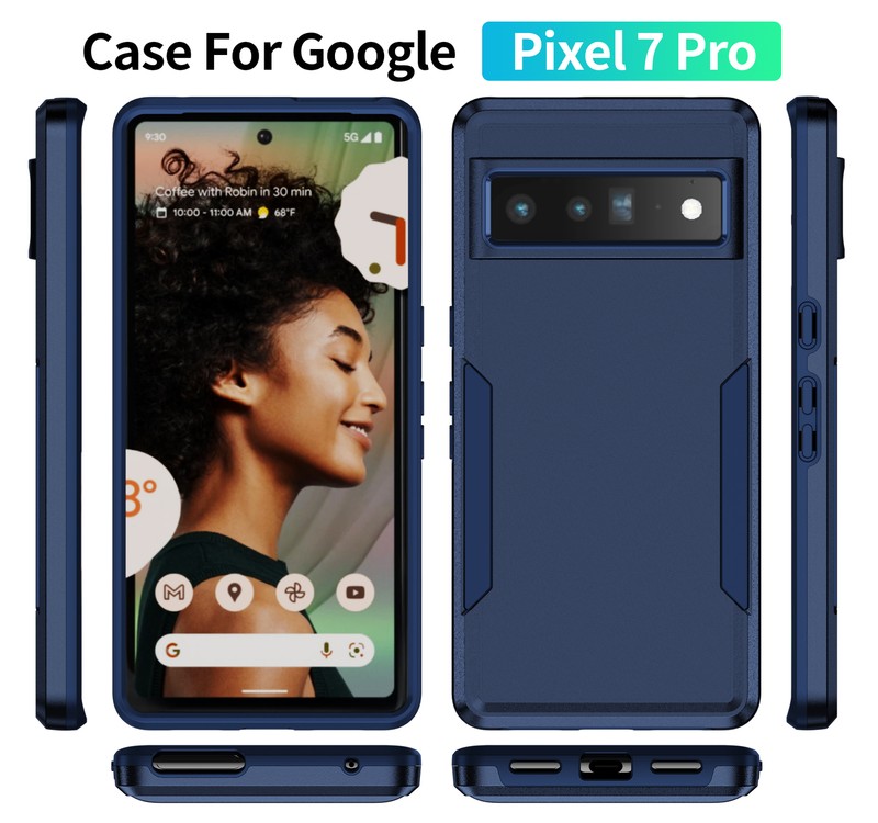 For Google Pixel 7/8 Pro Shockproof Rubber Hard PC Back Luxury Slim Case Cover gallery