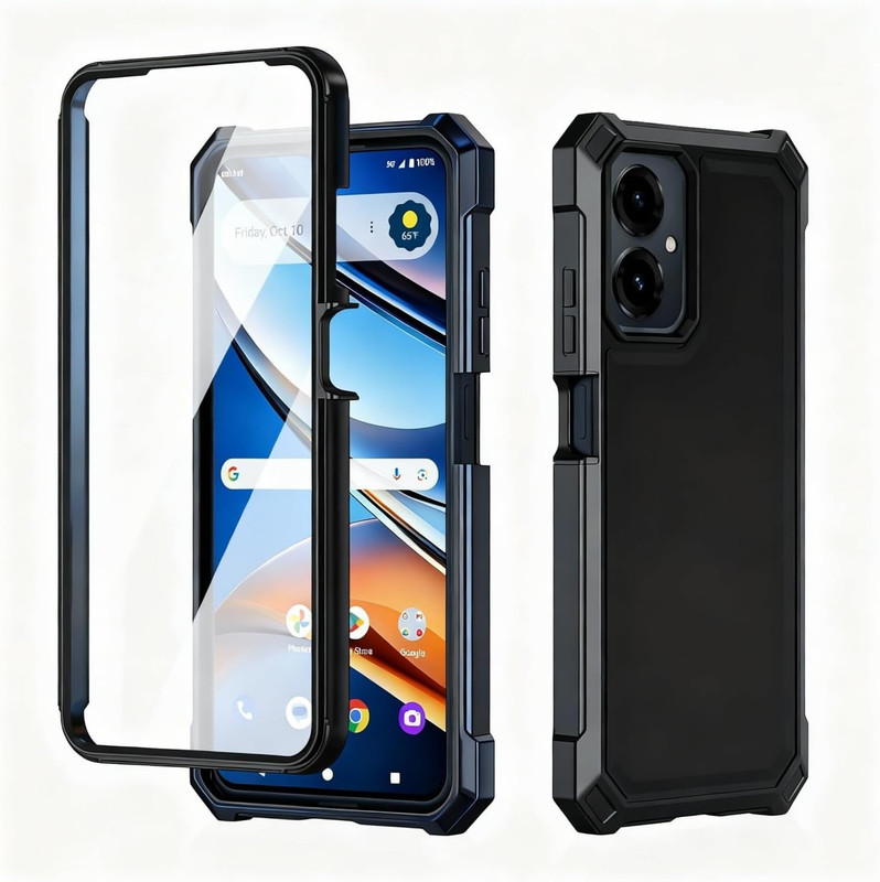 For Cricket Icon 2026 Phone Case/Att Propel 3 5G Phone Case with Screen Protecto