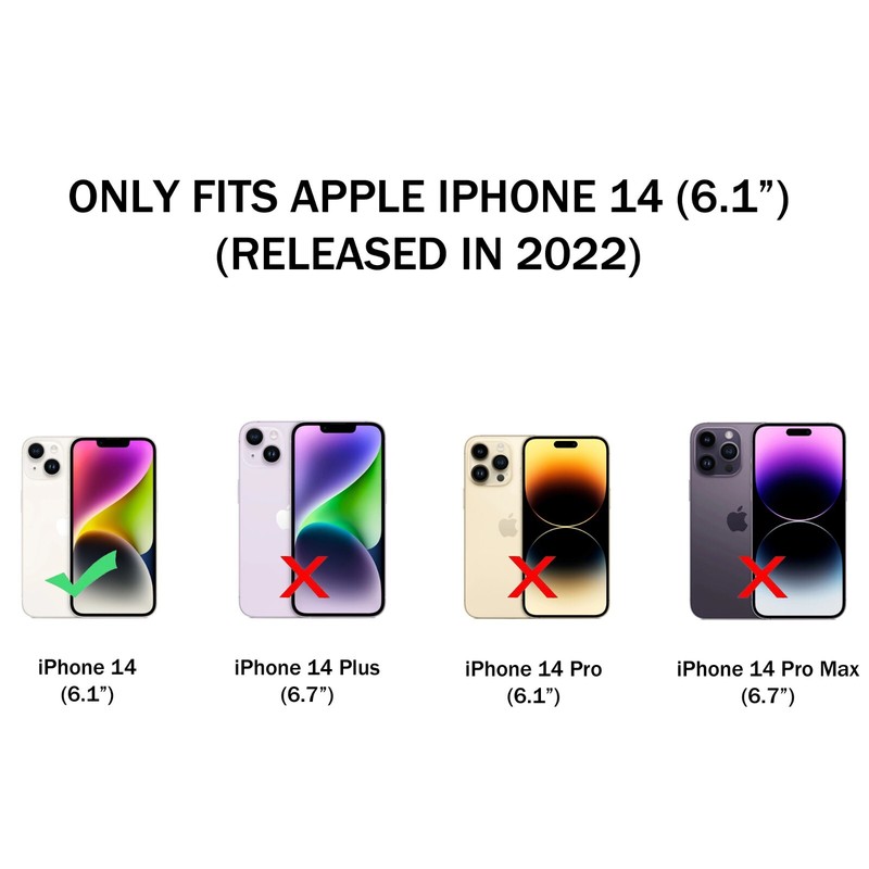 FOR IPHONE 14 / IPHONE 14 PLUS CASE SLIM TINTED RING STAND COVER+STYLUS gallery
