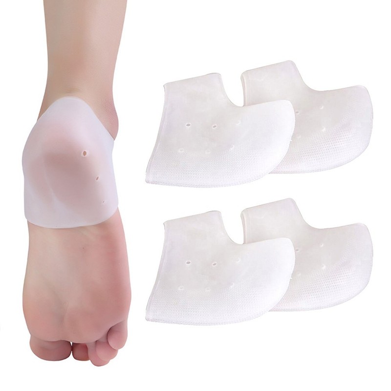 5 Pairs Silicone Ankle Protective Cover Heel Socks for Foot Comfort