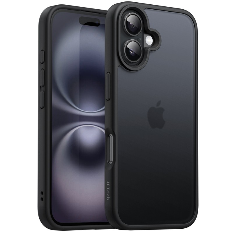 Matte Case for iPhone 16 6.1-Inch, Shockproof Military Grade Drop Protection