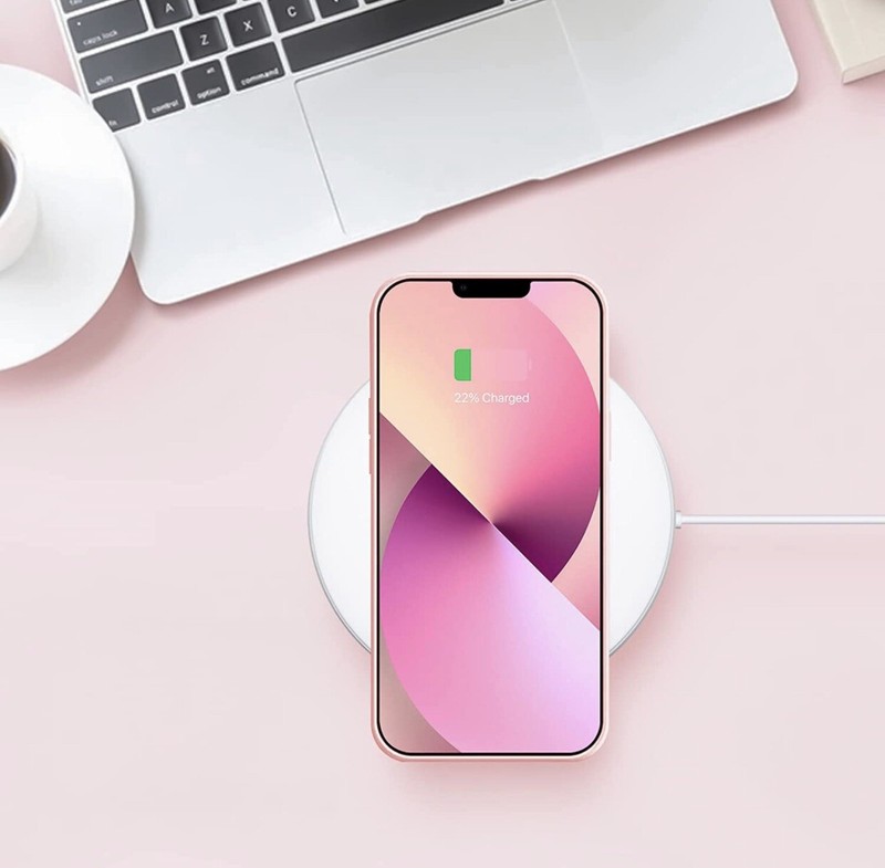 Designed for iPhone 13 Mini Case 5.4 Inch, Solid Color Silicone Case, Shockproof gallery