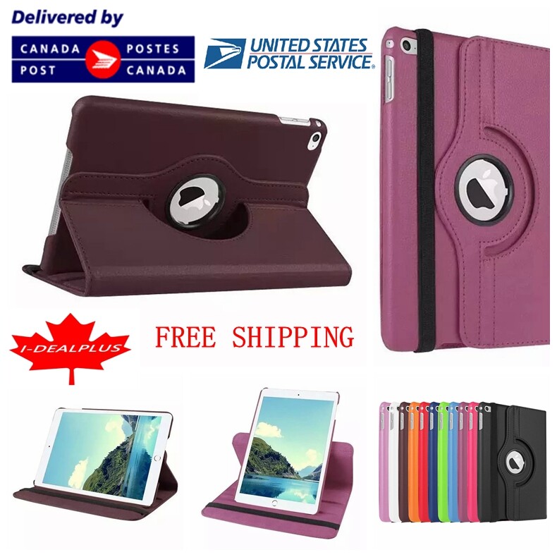 360 Rotating Stand Case for Apple Mini1/2/3/4 Ipad2/3/4/5/6 Air1/2 Pro All Model gallery