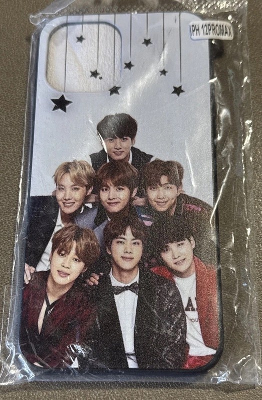 BTS K-pop themed TPU protective cover iPhone 12 Pro Max