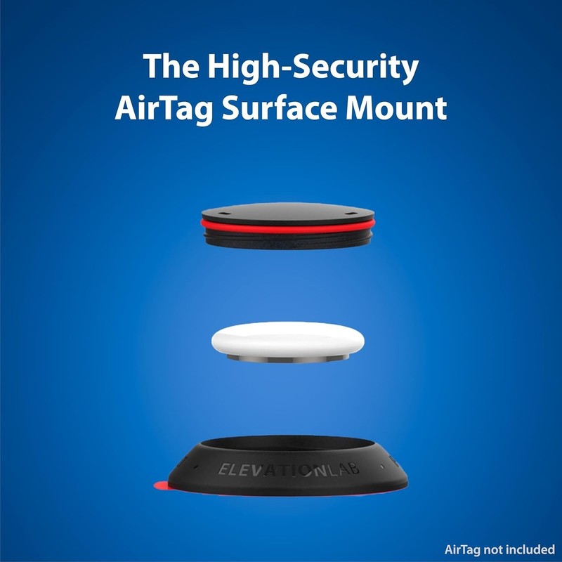 Elevation Lab AirTag Adhesive Security Mount (4 Pack) - TagVault™ - The Secure & gallery