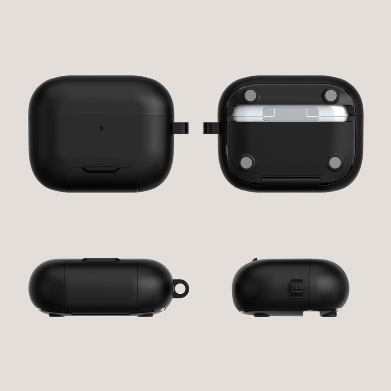For Airpods Pro 3rd 2025/Airpods 4th Gen Magnetic Keychain Hard Rugged Slim Case gallery