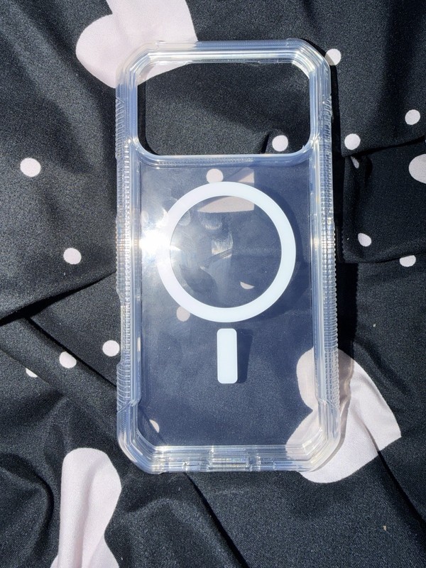 Clear Transparent Magnetic Hard Plastic Fitted Case/Skin for Apple Phone
