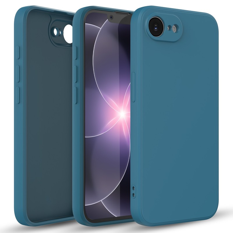 For iPhone 17e Case- Premium Liquid Silicone Phone Cover + 1/3PCS Tempered Glass gallery
