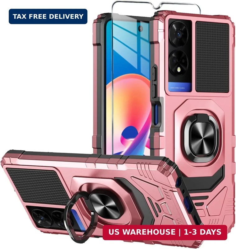 for TCL 50 XE 5G Phone Case TCL 50 XE Nxtpaper 5G Case with Tempered Glass Scree