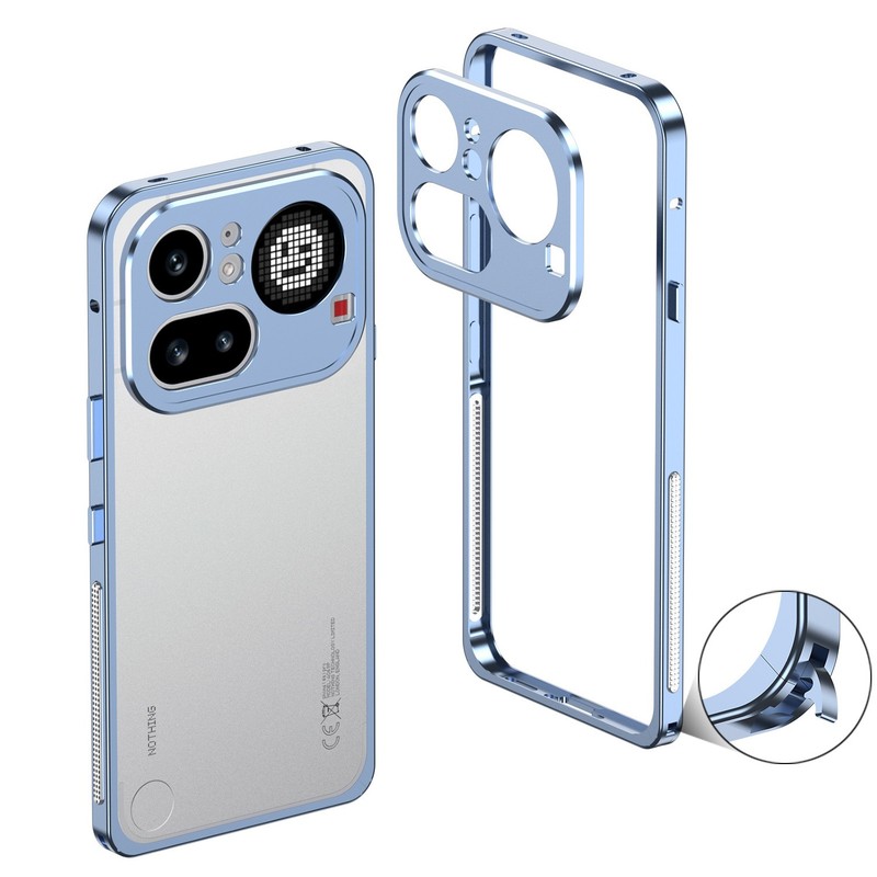Aluminum Alloy Frame Bumper Phone Case For Nothing Phone 4A Pro/4A Armor Cover