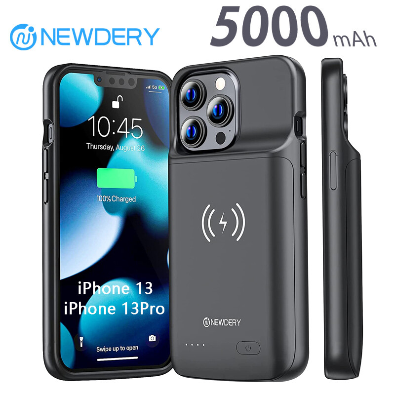 Wireless Charging Charger For iPhone 13 13 Pro External Battery Case Power Bank