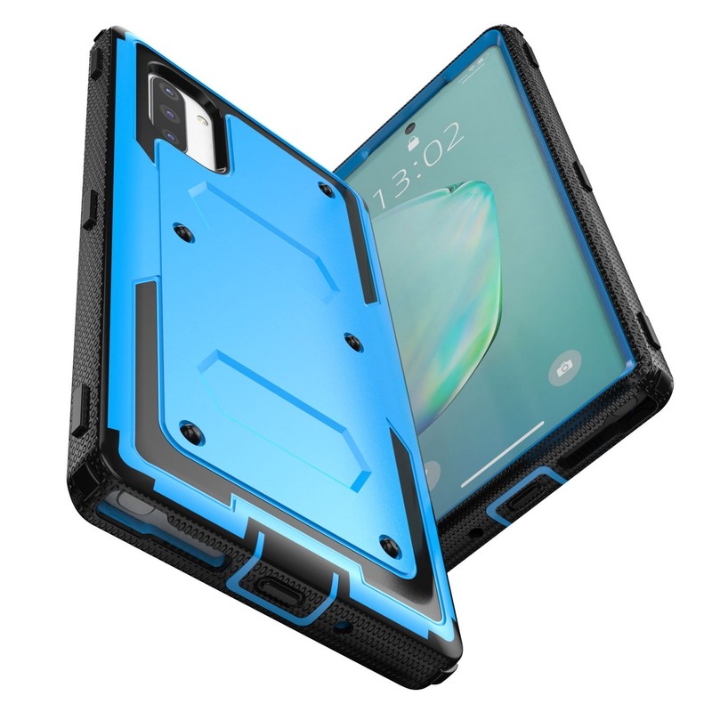 For Samsung Galaxy Note 10 Plus 5G Note10+ Cell Phone Case Shockproof Cover Blue gallery